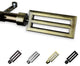 Mabel 13/16 inch dia. Curtain Rod, Antique Brass, 66-120"