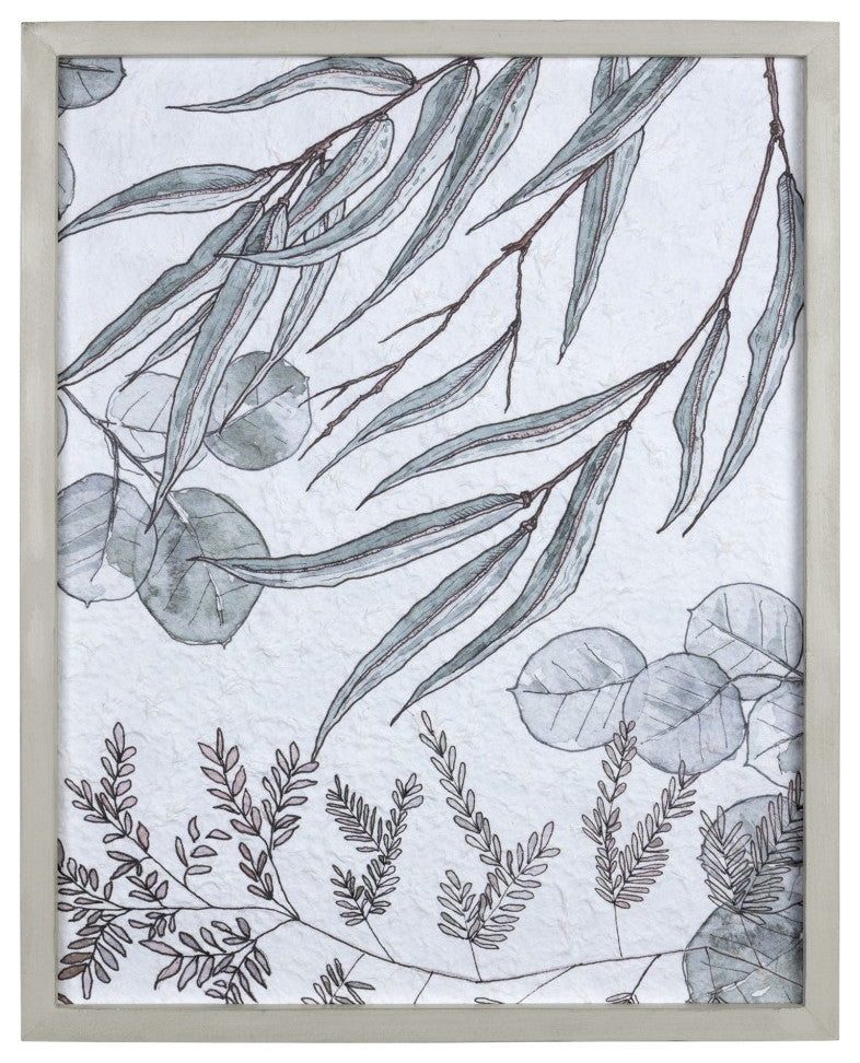 Botanical Themed Framed Wall Art