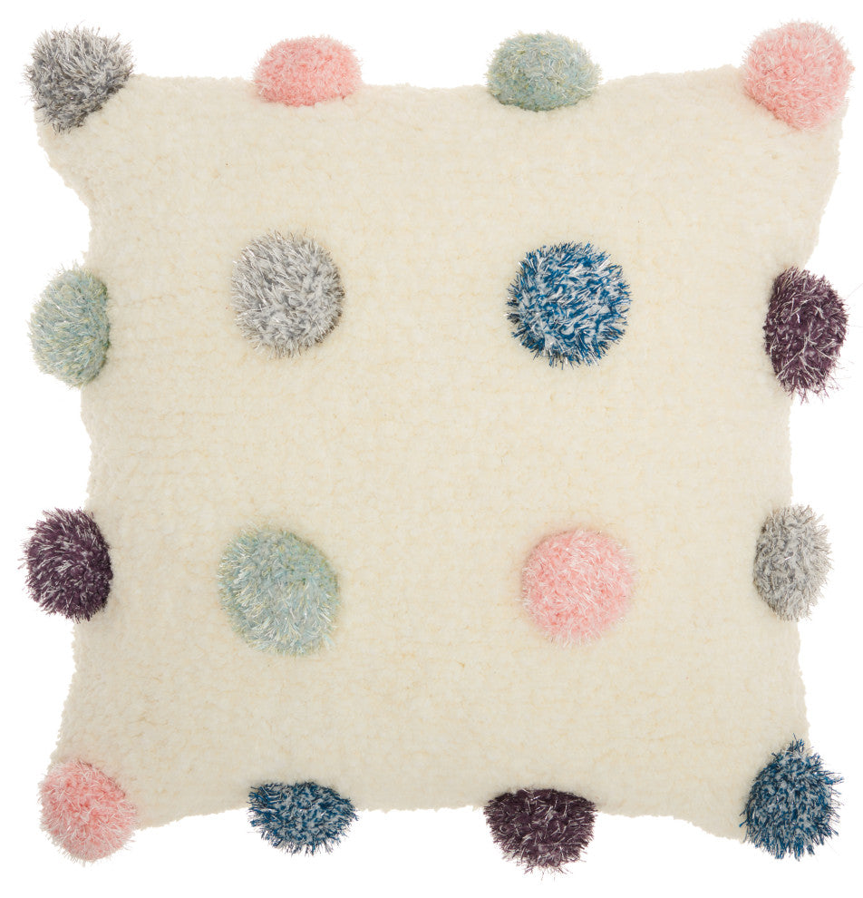 Mina Victory WE404 Throw Pillow, Multicolor, 20" x 20"