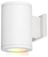 Tube Architectural 5" LED Color Changing Wall-Light Straight Spot Beam, White