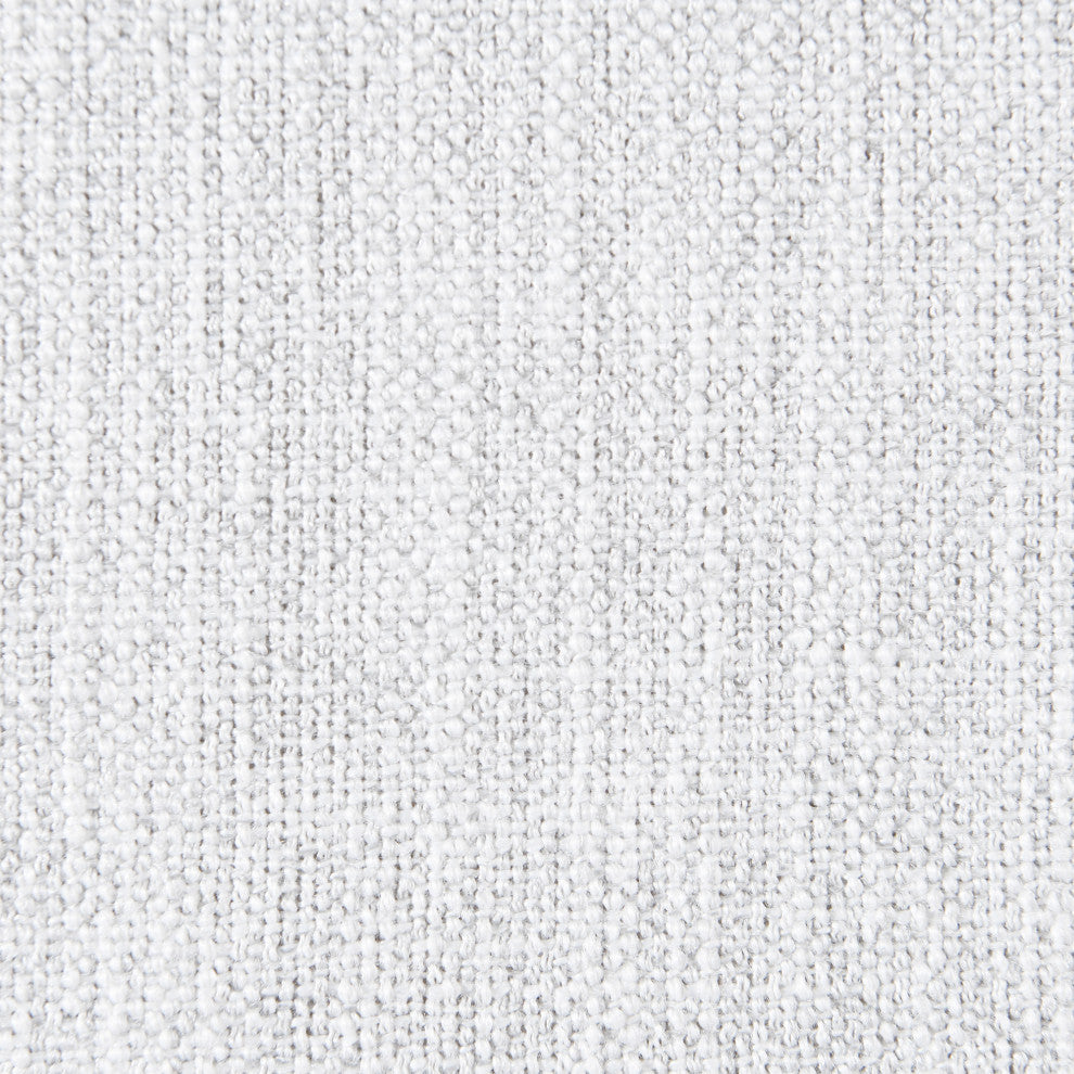 Myles Upholstered Trundle Bed, Cream, Twin, Linen Textured Fabric