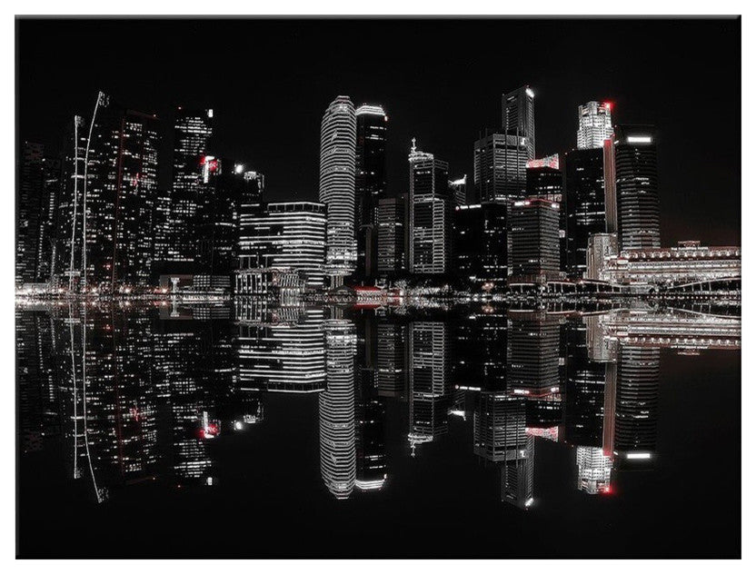 Night in the City' Canvas Wall Decor