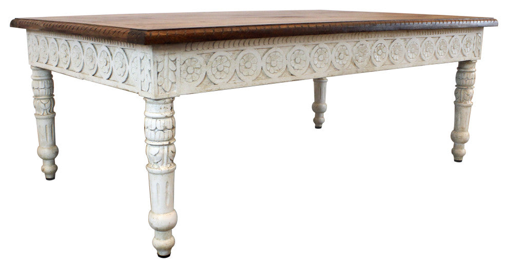 Hand-carved Cocktail Table