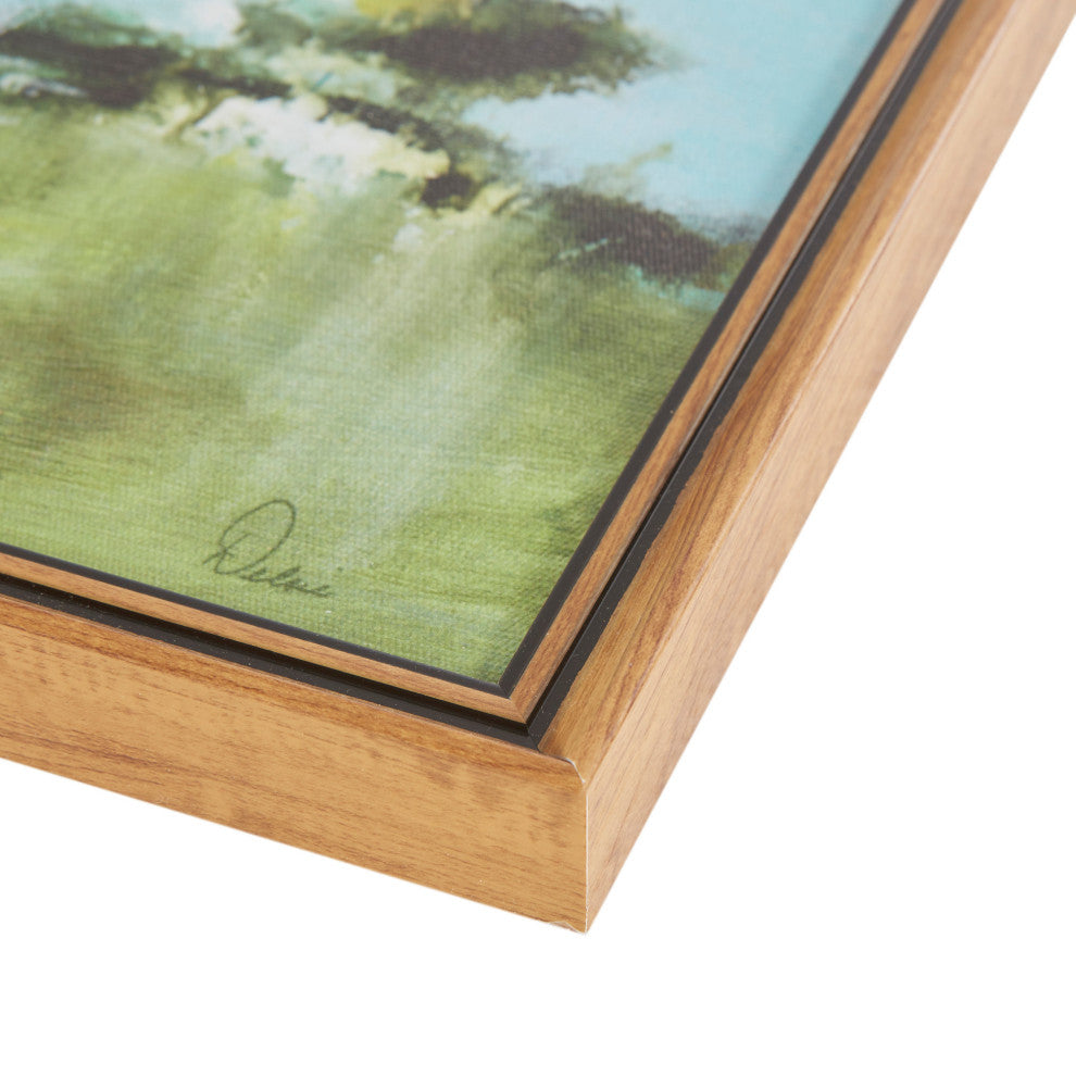Martha Stewart Across The Plains 2 Framed Gel Coated Canvas