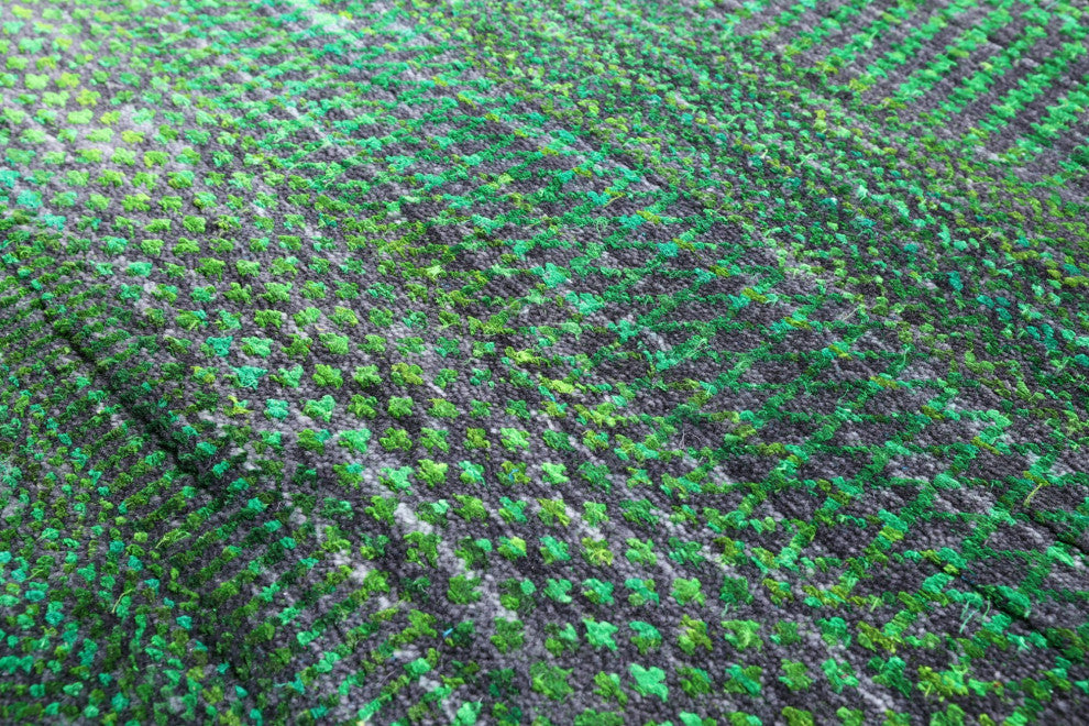 Runner Savannah Gabbeh Wool and Silk Hand-Knotted Rug 2' 5" X 31' 2" Q11906