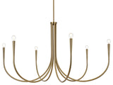 Home Living 50" Chandelier, Gold
