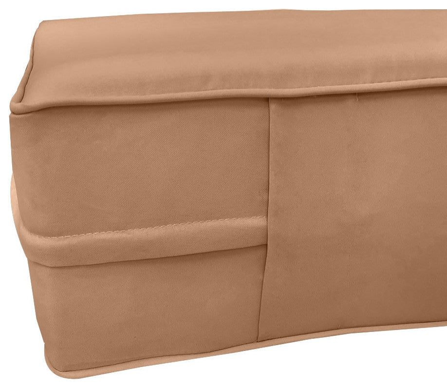 |COVER ONLY| Style 3 Crib Piped Trim Daybed Mattress Bolster Pillow Covers AD104