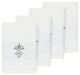 Quinn 4 Piece Embellished Washcloth Set