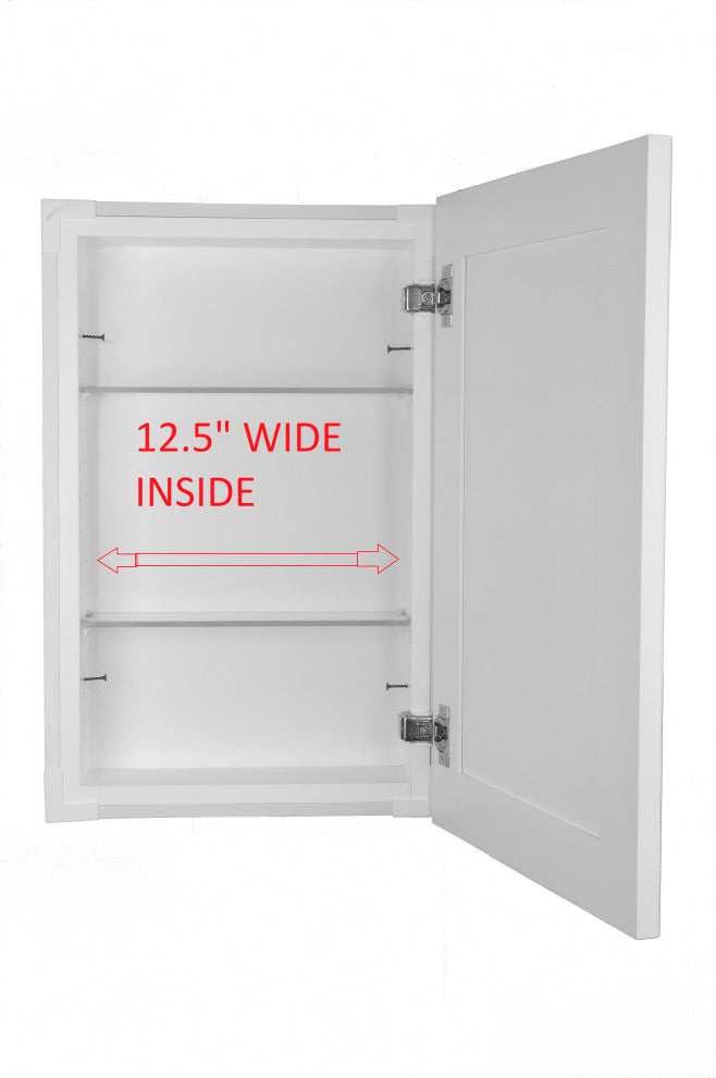 Chadwick Recessed Unfinished Medicine Cabinet 25.5h x 15.5w x 3.5d