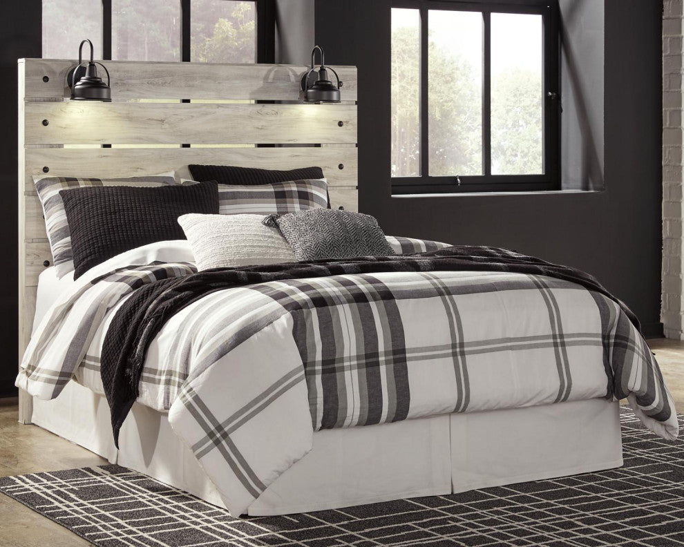 Cambeck Whitewash Queen Panel Headboard