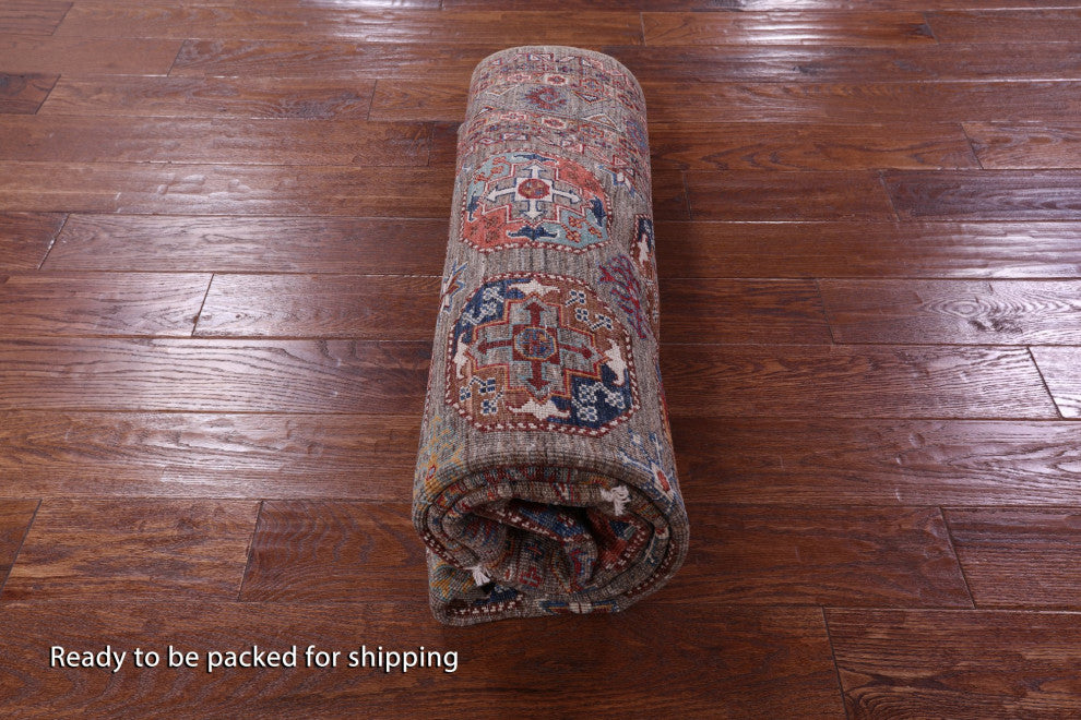 Bokhara Hand Knotted Wool Rug 5' 7" X 8' 1" - Q12925