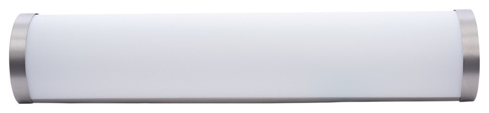 Fuse LED Energy Star Bathroom Vanity and Wall Light, Brushed Nickel