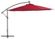 Vidaxl Cantilever Umbrella With Aluminum Pole 137.8" Bordeaux Red