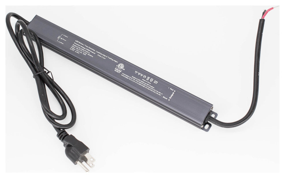 ETL Listed 12V 5A 60w Class 2 Triac Dimmable waterproof linear Power Supply