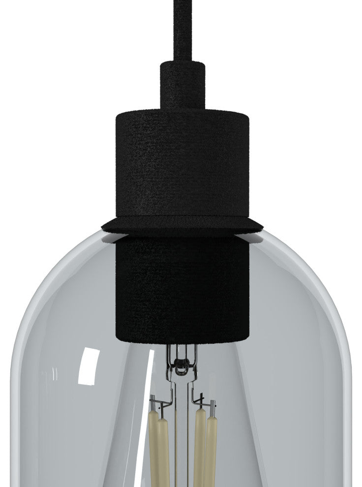 Hunter Lochemeade Natural Iron 3 Light Cluster Ceiling Light Fixture