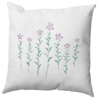 Periwinkle Outdoor Pillow, Purple, 16"x16"