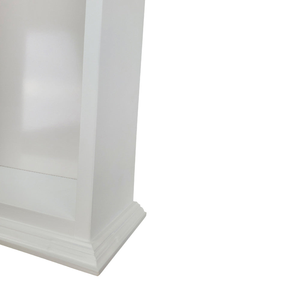 Angela On the Wall   Cabinet 43.5h x 15.5w x 4.25d, White Enamel