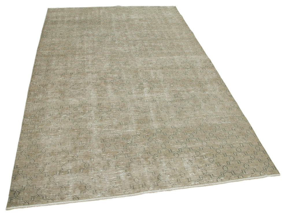 Rug N Carpet - Hand-knotted Anatolian 5' 2'' x 8' 7'' Distressed Area Rug