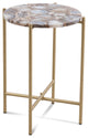 Lonna Accent Table - Agate/Gold