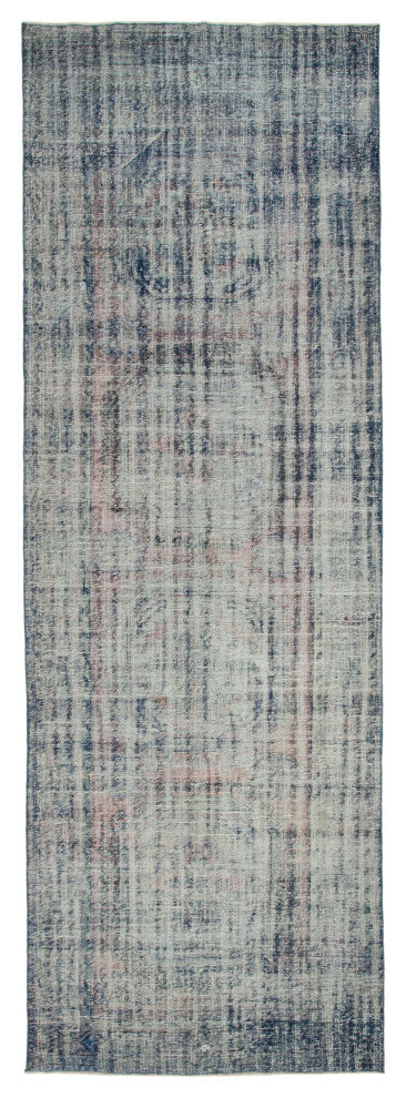 Rug N Carpet - Handwoven Oriental 4' 7" x 13' 6" Vintage Runner Rug