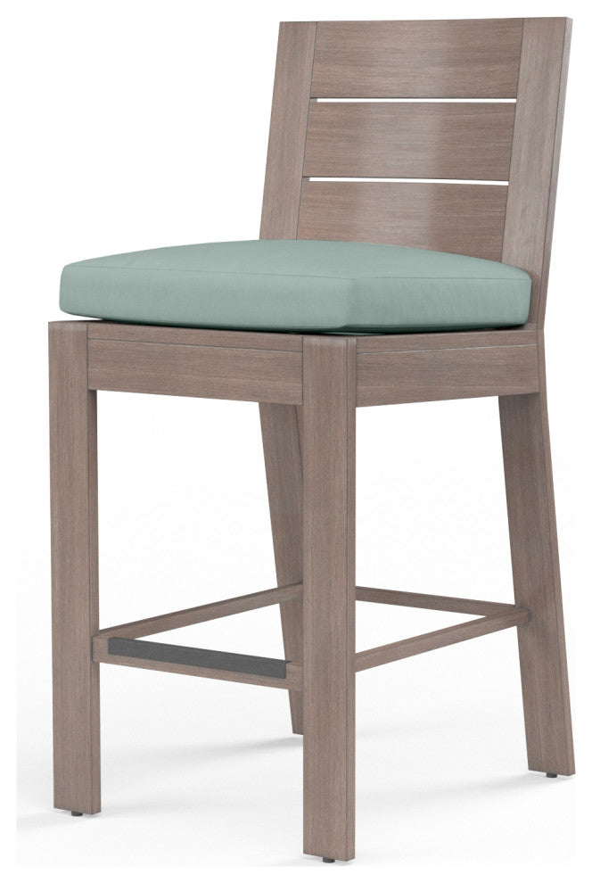 Laguna Stylish Comfort In Cast Mist Outdoor Counter Stool