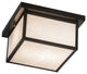 12Sq Hyde Park Prime Flushmount