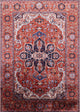 Ahgly Company Indoor Rectangle Mid-Century Modern Area Rugs, 2' x 4'