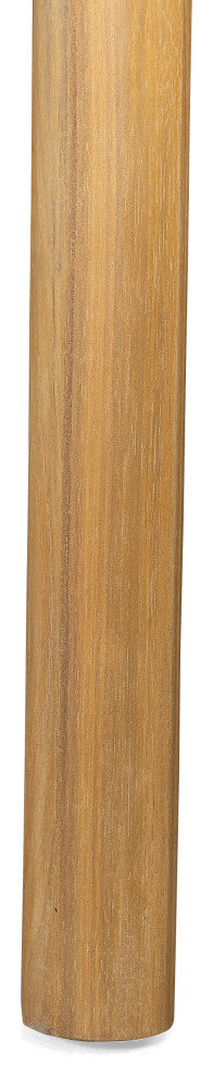 GDF Studio Outdoor Acacia Wood Dining Table, Light Teak, Light Teak