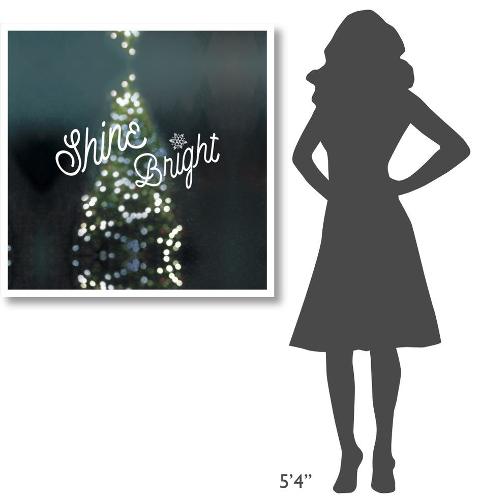 "Sparkle Lights I" Digital Paper Print by Sue Schlabach, 38"x38"