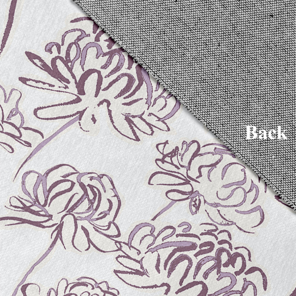 Blossom Bouquet Rug, Purple, 5'x7'