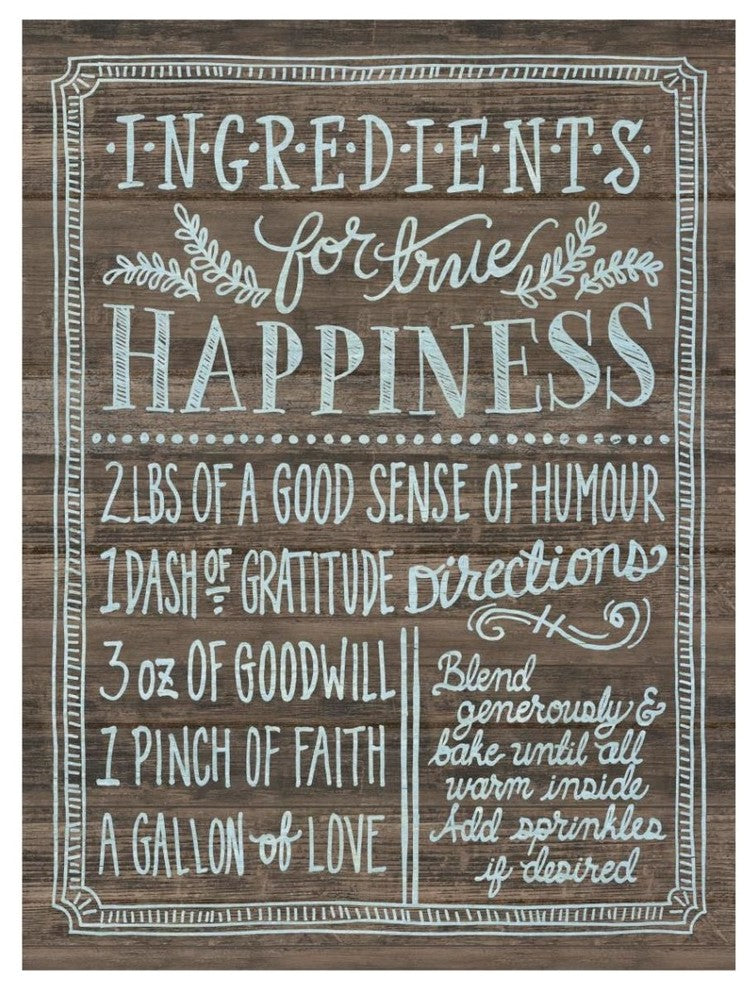"Ingredients For Life II" Digital Paper Print by Mary Urban, 32"x42"