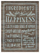 "Ingredients For Life II" Digital Paper Print by Mary Urban, 32"x42"