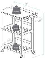 Trek Folding Kitchen Cart