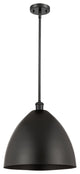 Innovations Lighting 516-1S-BK-MBD-16-BK-LED Ballston Dome 1 Light 16" Pendant