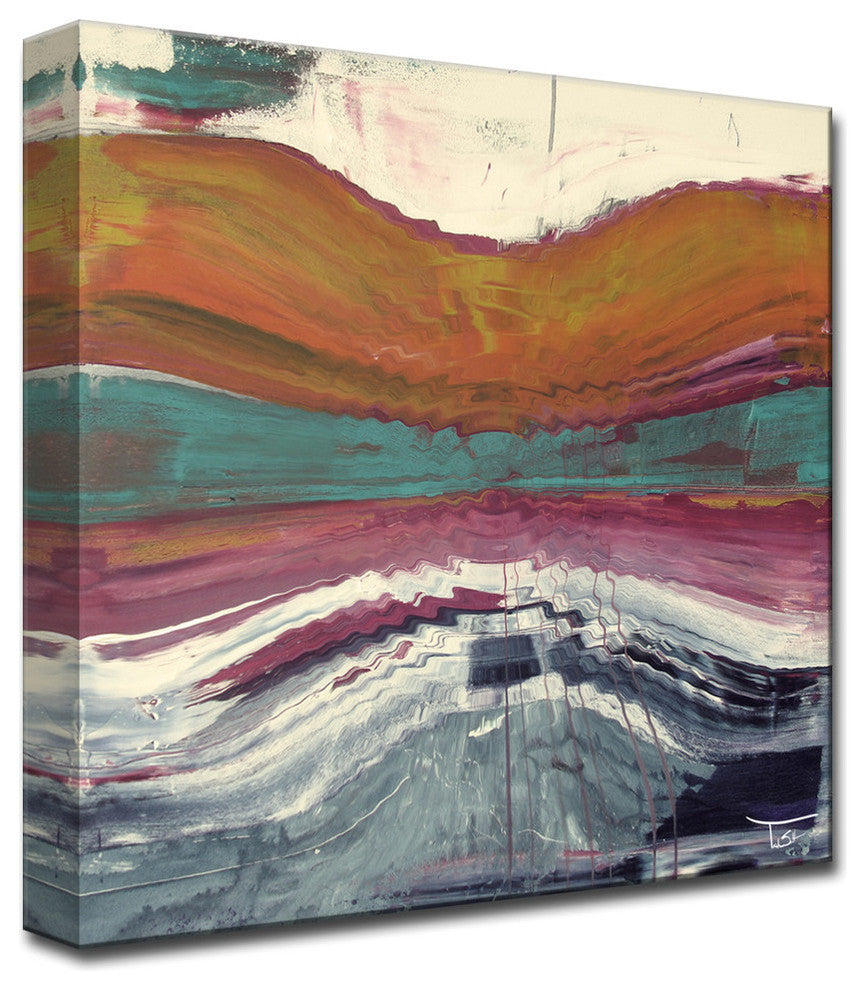 Ready2Hangart 'Aqueous Trance X' By Tristan Scott Canvas Art, 12" Hx12"