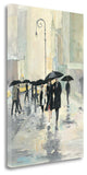 "City In The Rain" By Avery Tillmon, Giclee Print on Gallery Wrap Canvas