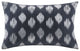 INK+IVY Embroidered Oblong Pillow, Navy