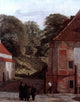 Christen Schiellerup Kobke A View of the Square in the Kastel Wall Decal