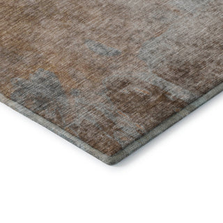 Premium Machine Washable Mayfield AMF562 Mocha 2'3" x 7'6" Runner Rug