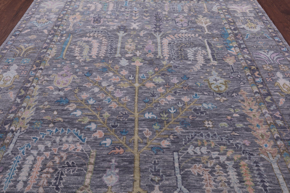 7' 11" X 10' 8" Turkish Oushak Handmade Wool Rug - Q13300