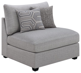 Cambria 5-piece Upholstered Modular Sectional Sofa Grey