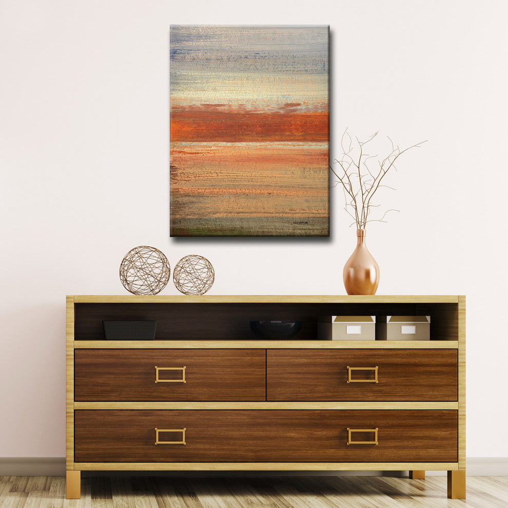 Ready2HangArt Abstract Canvas Art 'Destiny II' by Norman Wyatt, 20"x16"