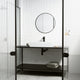 VIGO Montauk 23"L x 15"W x 5"H Matte Stone Rectangular Bathroom Vessel Sink