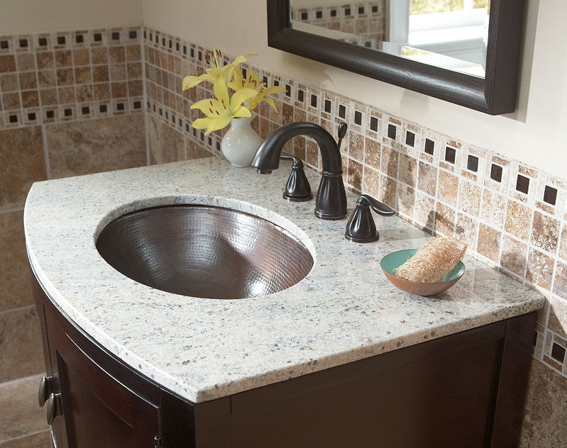 Schrodinger 19" Dual Flex Bathroom Sink in Copper