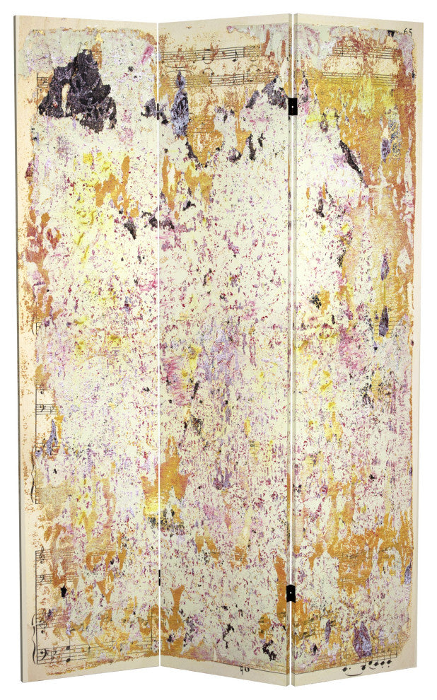 6' Tall Bebop Canvas Room Divider