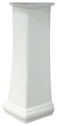 Avalon Vitreous China Pedestal Leg Only, White
