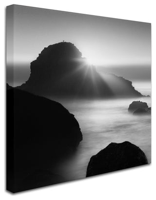 "Long Sunset at Indian Beach" Canvas Art by Moises Levy