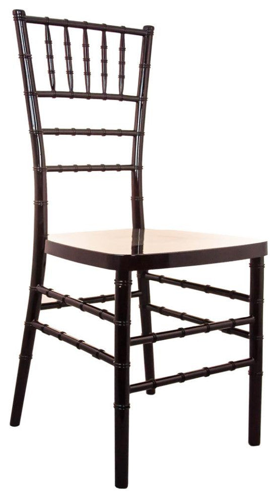 Advantage Resin Chiavari Chair, Mahogany