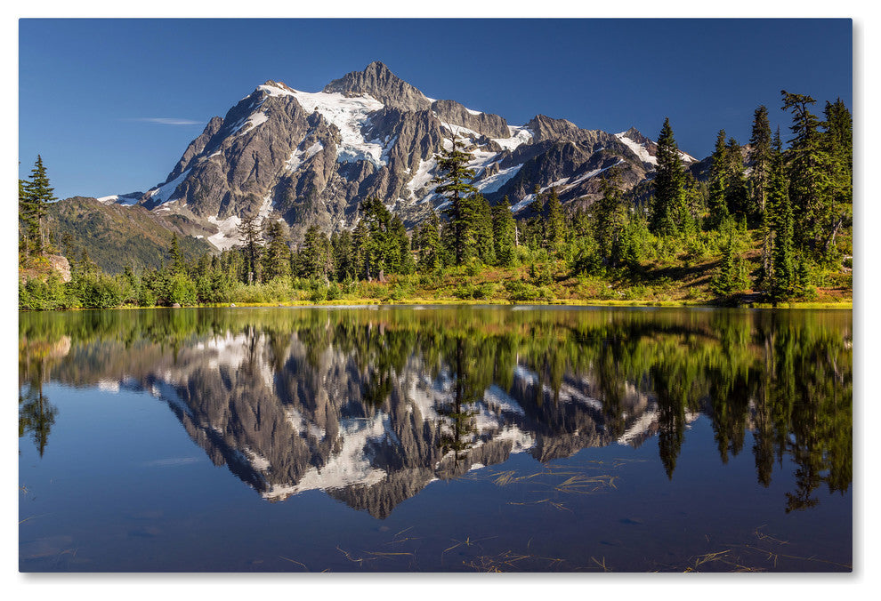 Pierre Leclerc ''Picture Lake'' Canvas Art, 47x30