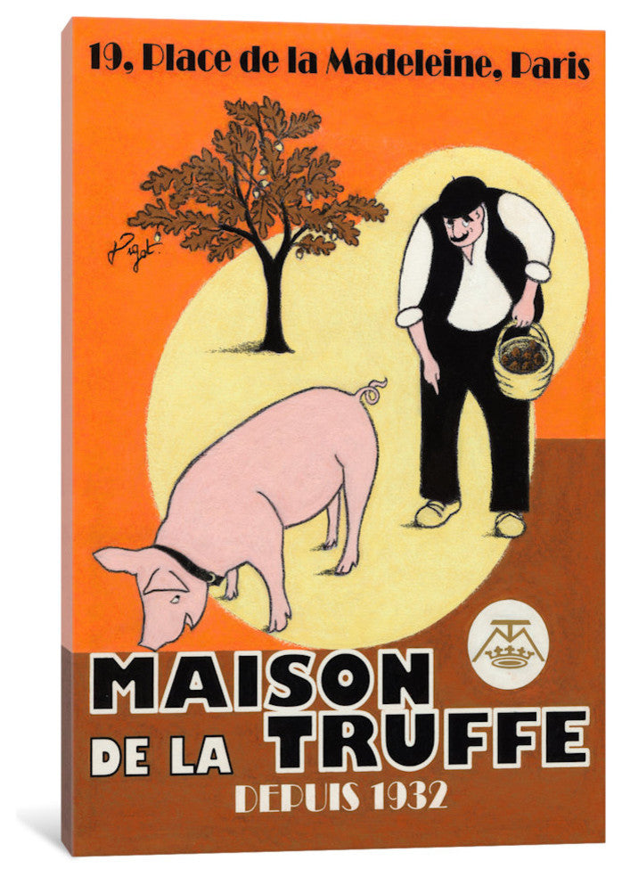 "Le Bon Choix" by Jean-Pierre Got, Canvas Print, 40"x26"